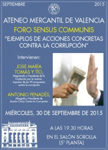 Foro Sensus Communis -30 septiembre